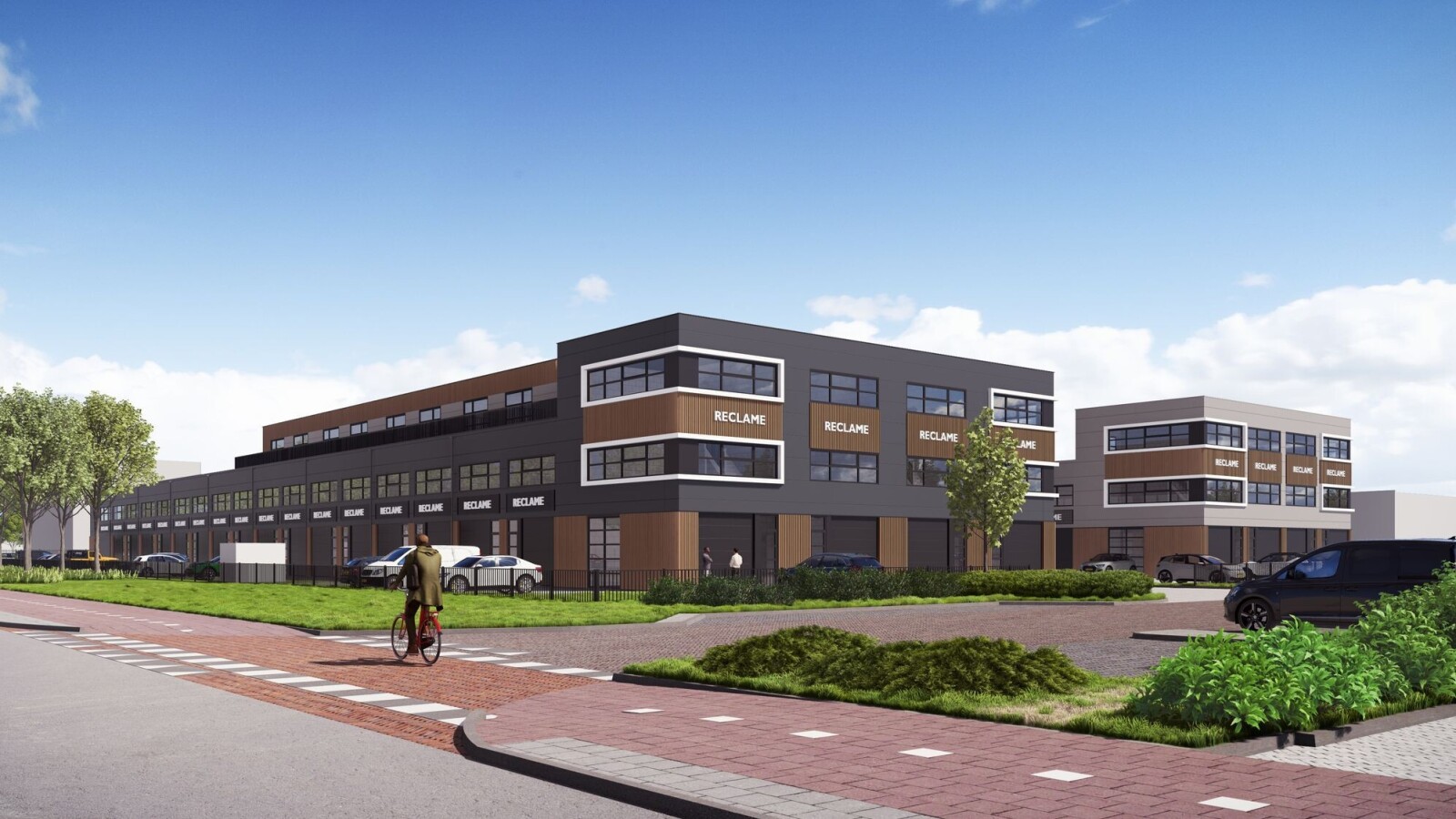 Nieuwbouw twee bedrijfsverzamelgebouwen in Spijkenisse
